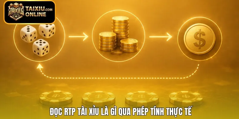 Đọc RTP Tài Xỉu là gì qua phép tính thực tế