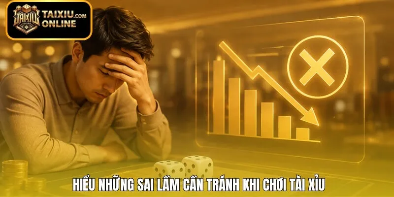 Hiểu những sai lầm cần tránh khi chơi Tài Xỉu
